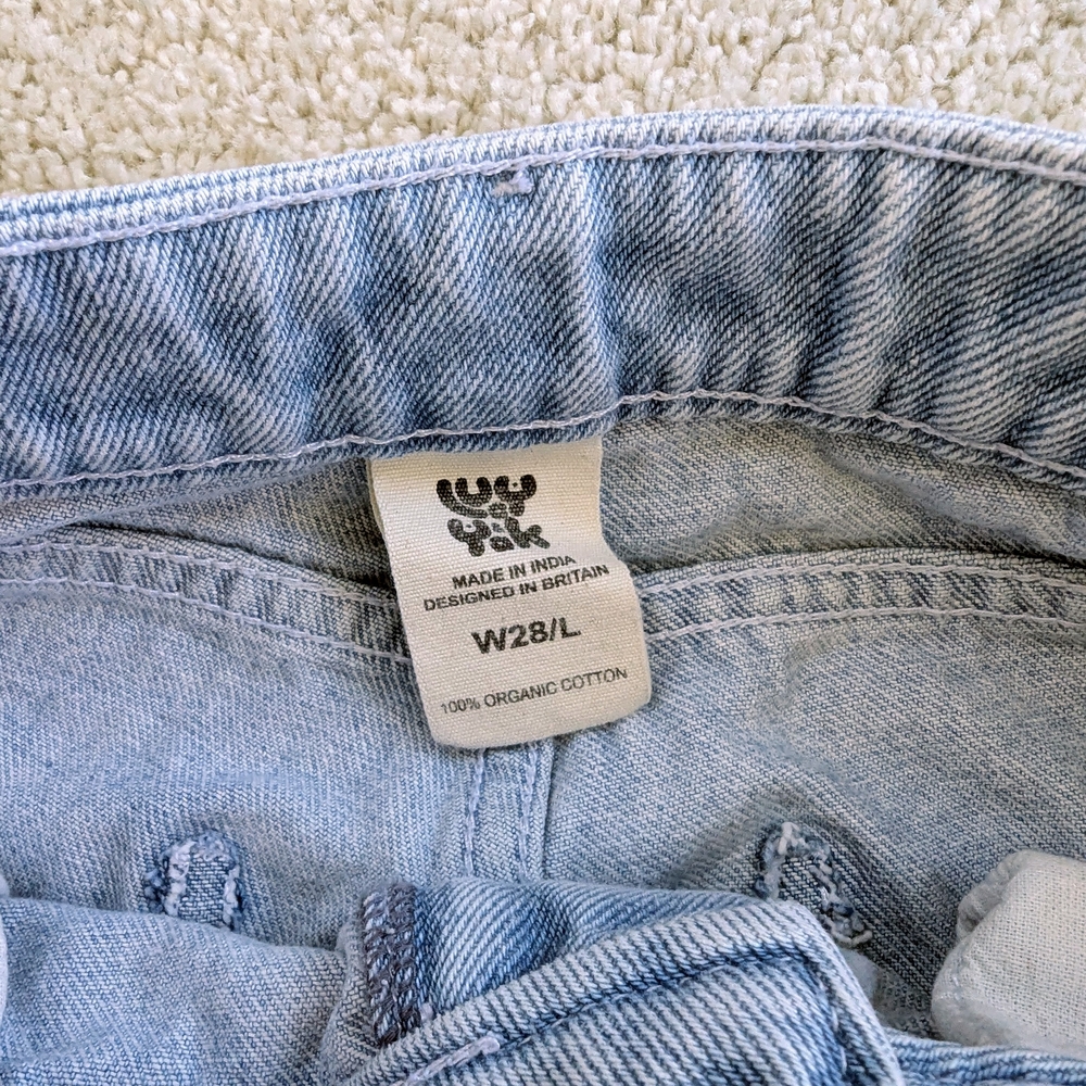 Lucy & Yak Light Wash Blue Mom Jeans - Picture 5 of 5